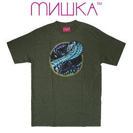 【割引クーポン配布中】 MISHKA ミシカ メンズ　Tシャツ TEE 半袖 mk-023 【単品購入の場合はネコポス便発送】【バーゲン】