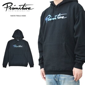 【割引クーポン配布中】 PRIMITIVE (プリミティブ) パーカー NUEVO TRAILS HOOD スウェット フリース 長袖 メンズ S-XL ブラック 【あす楽対応】【RCP】