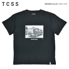 【割引クーポン配布中】 TCSS (ティーシーエスエス) Tシャツ RENNIE ELLIS VIBES TEE 半袖 トップス カットソー メンズ S-XL ブラック TE2197 【単品購入の場合はネコポス便発送】【RCP】
