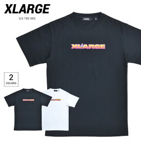 【割引クーポン配布中】 XLARGE エクストララージ Tシャツ S/S TEE BEE 半袖 カットソー トップス メンズ S-XL ブラック ホワイト 101212011027 【単品購入の場合はネコポス便発送】【RCP】