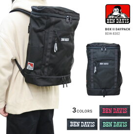 【割引クーポン配布中】 BEN DAVIS (ベンデイビス) BOX II DAYPACK リュック デイパック 鞄 バックパック bendavis BDW-8302 【あす楽対応】【RCP】