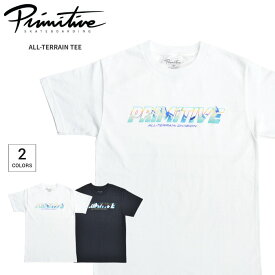 【割引クーポン配布中】 PRIMITIVE (プリミティブ) Tシャツ ALL-TERRAIN TEE 半袖 カットソー トップス メンズ S-XL ブラック ホワイト 【単品購入の場合はネコポス便発送】【RCP】