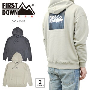 �y�����N�[�|���z�z���z FIRST DOWN USA (�t�@�[�X�g�_�E��) �p�[�J�[ LOGO PULLOVER HOODIE �t���[�X �X�E�F�b�g �����Y S-XL �_�[�N�O���[ �x�[�W�� F872509C �yRCP�z�y�o�[�Q���z