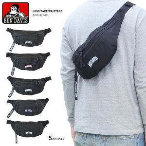 �y�����N�[�|���z�z���z BEN DAVIS (�x���f�C�r�X) WAIST BAG CL �E�G�X�g�o�b�O �{�f�B�o�b�O �V�����_�[�o�b�O �� BDW-9274CL �y���[���֔����ő��������z�yRCP�z