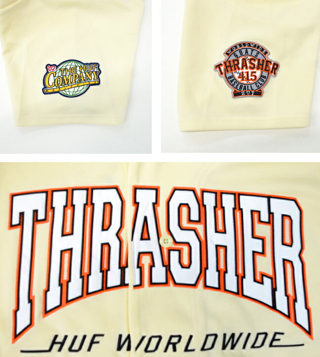 楽天市場】【割引クーポン配布中】 HUF × THRASHER (ハフ 