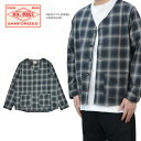【割引クーポン配布中】 BIG MIKE ビッグマイク カーディガン HEAVY FLANNEL CARDIGAN ヘビーフランネル カーディガン ネルシャツ チェックシャツ M-XL 102236100 【バーゲン】
