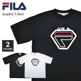 【割引クーポン配布中】 FILA HERITAGE (フィラ ヘリテージ) GRAPHIC S/S T-SHIRT Tシャツ TEE 半袖 メンズ クルーネックTシャツ ティーシャツ ストリート FM9488 【単品購入の場合はネコポス便発送】【バーゲン】