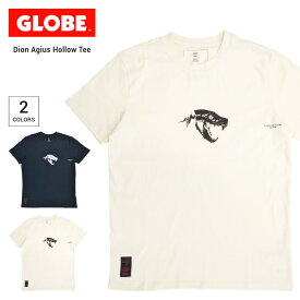 【割引クーポン配布中】 GLOBE (グローブ) Tシャツ Dion Agius Hollow Tee 半袖 カットソー トップス メンズ S-XL ブラック オフホワイト GB02110003 【単品購入の場合はネコポス便発送】【RCP】