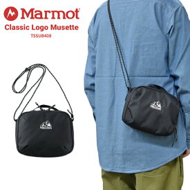 【割引クーポン配布中】 MARMOT マーモット バッグ CLASSIC LOGO MUSETTE BAG クラシック ロゴ ミュゼット ショルダーバッグ ポーチ 鞄 TSSUB408 【単品購入の場合はネコポス便発送】【RCP】