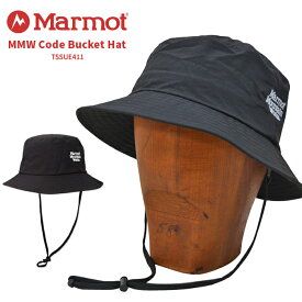 【割引クーポン配布中】 MARMOT (マーモット) ハット MMW CODE BUCKET HAT CAP マーモット マウンテンワークス コード バケットハット 帽子 TSSUE411 【単品購入の場合はネコポス便発送】【RCP】