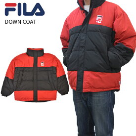 【割引クーポン配布中】 FILA HERITAGE フィラ ヘリテージ DOWN COAT JACKET 中綿ジャケット ダウンジャケット メンズ アウター ブルゾン ストリート FM9505 【あす楽対応】【バーゲン】