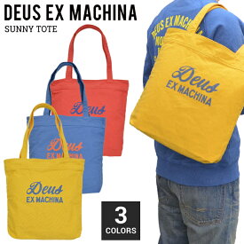【割引クーポン配布中】 Deus Ex Machina (デウス エクス マキナ) トートバッグ SUNNY TOTE BAG 鞄 BAG ショルダー エコバッグ DMP87585 【あす楽対応】【RCP】
