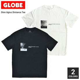 【割引クーポン配布中】 GLOBE (グローブ) Tシャツ DION AGIUS DISTANCE TEE 半袖 カットソー メンズ ストリート スケート 【単品購入の場合はネコポス便発送】【RCP】