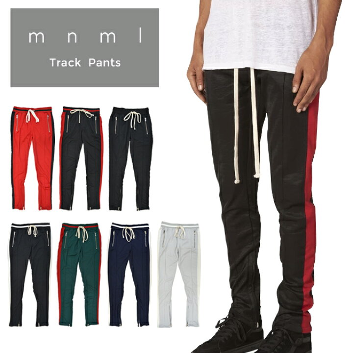 楽天市場】【割引クーポン配布中】 mnml (ミニマル) TRACK PANTS 