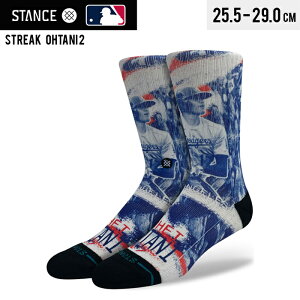 STANCE (�X�^���X) �\�b�N�X STREAK OHTANI 2 ��J�ĕ��R���{���f�� MLB ���W���[���[�O�x�[�X�{�[�� �C�� SOCKS �h�W���[�X A556A24SO2 �y���[���֔����ő��������z�yRCP�z