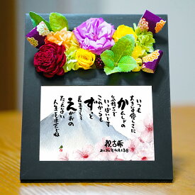 古希 祝い 70歳 古稀 退職祝い プレゼント 名入れ ブリザードフラワー 名前ギフト詩 お名前ポエム 名前入り ポエム 名入れ ネームポエム 結婚祝い 退職 還暦 喜寿 卒寿 米寿 男性 女性 夫婦 恋人 上司 部下 おじいちゃん おばあちゃん 出産祝い お花のプレゼント