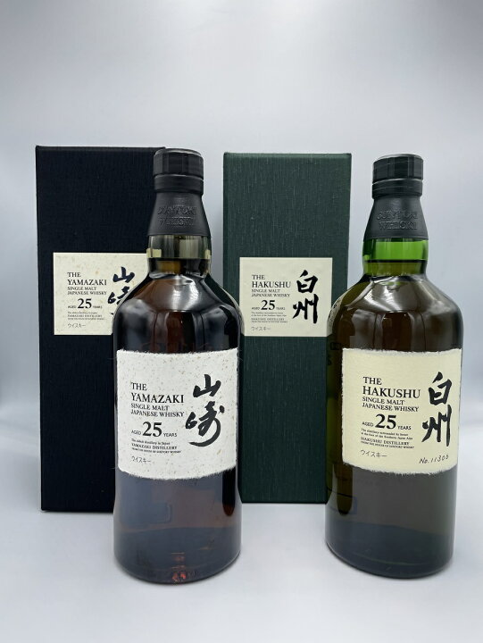 楽天市場】【白箱付き】サントリー シングルモルトウイスキー 山崎25年  