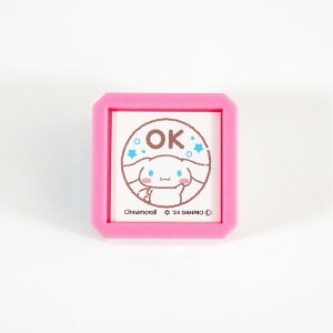TILN^[YZ SQ X^v ͂ 2411-015 Vi[ OK Z Ўグ IbP[   ] wZ m K@TI Vi  F blue u[ Sanrio characters pre-inked stamp