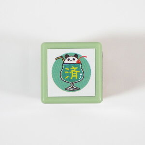 N~j|X^v Z ͂ 0550-011 [p_ N[\[_ ] ACX \[_ `F[   ς panda ] ǊmF m 搶 `FbN O[ green ΐF ~j| STAMP