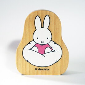 ブルーナウッドピース スタンプ 2011-005 ミッフィー 雲 座る クッション Buruna wood piece stamp miffy キャラクター ブルーナ 絵本 はんこ ラバースタンプ miffy こどものかお KODOMO NO KAO　(メール便可!!)