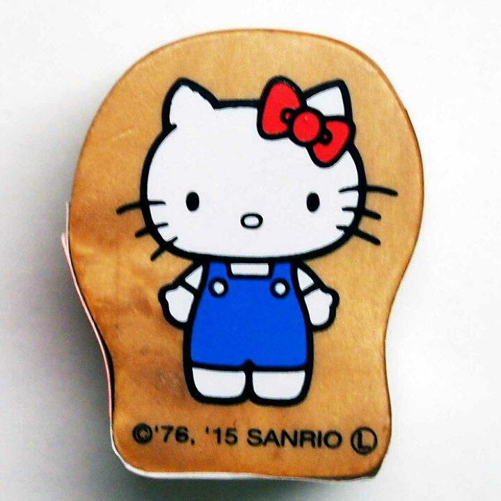 楽天市場 ハローキティウッディスタンプ はんこ Hellokitty Woody Stamp F 2405 004 キティちゃん 全身 Sanrio こどものかお Kodomo No Kao メール便可 なまあずショップ楽天市場店