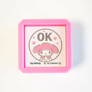 TILN^[YZ SQ X^v ͂ 2411-002 }CfB OK }C Z    IbP[ ] wZ m K@TI sO F Sanrio characters pre-inked stamp ǂ̂
