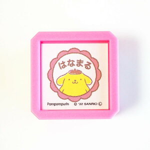 TILN^[YZ SQ X^v ͂ 2411-009 ||v ͂Ȃ܂ v  Ԋ ] wZ m K@TI IW F orange Sanrio characters pre-inked stamp ǂ̂