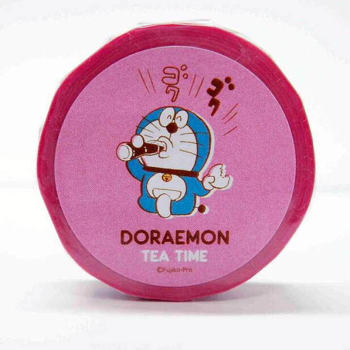 楽天市場 ドラえもん マスキングテープ Tea Time Dg 161 おやつ 桃色 ピンク Pink のび太 ドラミちゃん パンケーキ プリン ピョンピョン Maskingtape 幅15mm てーぷ 藤子 F 不二雄 漫画 コミック アニメ ヒーロー Fujiko Pro 日本 Greenflash メール便可 なまあ