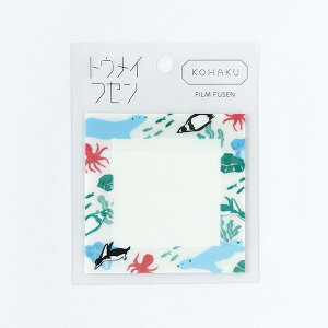 y݌ɌzKOHAKU gECtZ KK-025 [polar]@Film Sticky Memo |[[  낭 yM ^R  F bear penguin NA   {@O[tbV GreenFlash ([։!!)