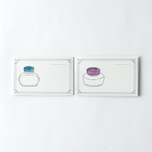 �y�݌Ɍ���z������y���� �X�e�[�V���i���[�@�J�[�h�t� Sticky Card CL-021 [�C���N�r��] INK �r �F �u���[ blue �C���N ���F ���� �t� �ӂ��� ���h ���b�Z�[�W�J�[�h �T�C�Y �@�O���[���t���b�V