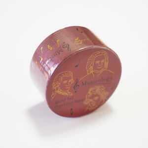 X^fB[zbN STUDY HOLIC@}XLOe[v (yw)@ST-204 winered ԎF Cbh 20mm ā[ }Xe Musicology obN NVbN x[g[F [c@g sAm O