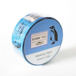 y݌ɌzAj}V[Y AnimalSeries }XLOe[v GF-527 [yM] penguin ؂񂬂 MaskingTape 15mm 5m ā[     O[tbV GreenFlash ([։!