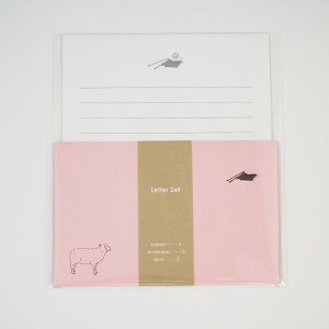 y݌ɌzANIMAL SERIES ^[Zbg [qcW] GF-518 Ђ sheep r T[sN pink F   q { Aj}V[Y   莆 Letter Set Zbg @O[tbV