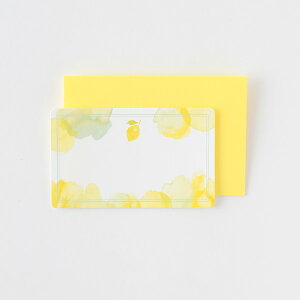 y݌Ɍzy Xe[Vi[@~jJ[hZbg Mini Card Set CL-044 [] lemon EG CG[ yellow F  F 莆 bZ[WJ[h gift {@O[t