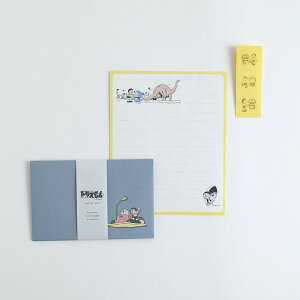 【在庫限り】ドラえもん レターセット DG-262 (タイムマシン) グレー 灰色 gray 便箋 封筒 セット のび太 恐竜  藤子・F・不二雄 漫画 Fujiko-Pro 日本 アニメ グリーンフラッシュ GreenFlash (メー