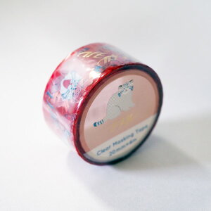 Aj}SݓX NA}XLOe[v AD-023 [}klR] ܂ʂ˂ Otocolobus manul  L lR Cat NA  20mm×4m@ā[  [ Gold Foil Clear Masking Tape e[v  Aj