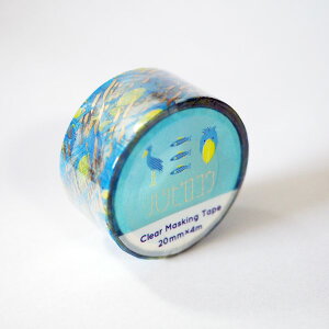 Aj}SݓX NA}XLOe[v AD-017 [nVrRE] Shoebill ͂т낱    NA  20mm×4m@ā[  [ Gold Foil Clear Masking Tape e[v  Aj}