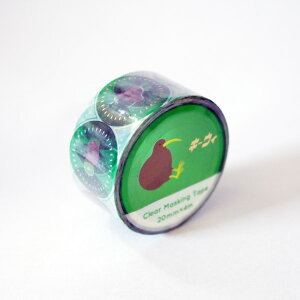 Aj}SݓX NA}XLOe[v AD-019 [L[EB] [ Kiwi ʕ [  g NA  20mm×4m@ā[  [ Gold Foil Clear Masking Tape e[v  Aj}