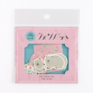Aj}SݓX t[NV[ AD-034 [EHobg] 10G ΂ Vombatidae  `[bv Flake Seal [ ā[ XebJ[   Aj}V[Y ANIMAL SERIES@O[t