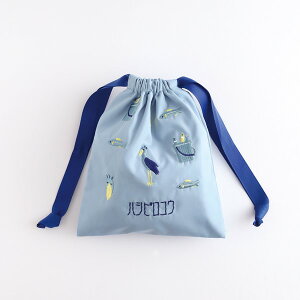 Aj}SݓX hJВ AD-049 [nVrRE] В Shoebill ͂т낱  g   [ v[g Mtg   Embroidery Drawstring Bag Aj}V[Y ANIMAL SERIES@O
