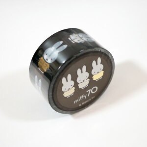 miffy 70 ~btB[ NA}XLOe[v GMB-007 [Black] ubN S[h F    NA  20mm ā[  [ Clear Masking Tape fBbN u[i G{ 