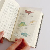 スタディホリック STUDY HOLIC クリアブックマーカー ST-363 [古生物学] 恐竜 しおり paleontology ティ…