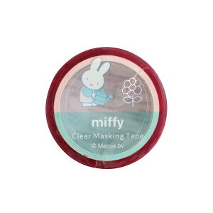 miffy �~�b�t�B�[ �I�[�������N���A�}�X�L���O�e�[�v BM-483 [flower] �� �t�����[ �݂��ӂ��[ ���| ����������� ������ �N���A ���� ��20mm �ā[�� ���� ���[�� Clear Masking Tape �f�B�b�N �u���[�i �G
