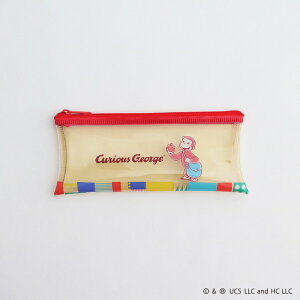 ̃W[W PVC y|[` CGG-031 [Jt] W[W  obO colorful PVC Pen Pouch P[X [ rj[ T Aj G{ ЂƂ܂˂ Curious George { Overglad I[o[O