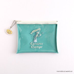 ̃W[W PVC|[` CGG-020 [paint] W[W yCg yL pbg ΐF green PVC Pouch P[X AN`[ [ rj[ T Aj G{ ЂƂ܂˂ Curious George { O