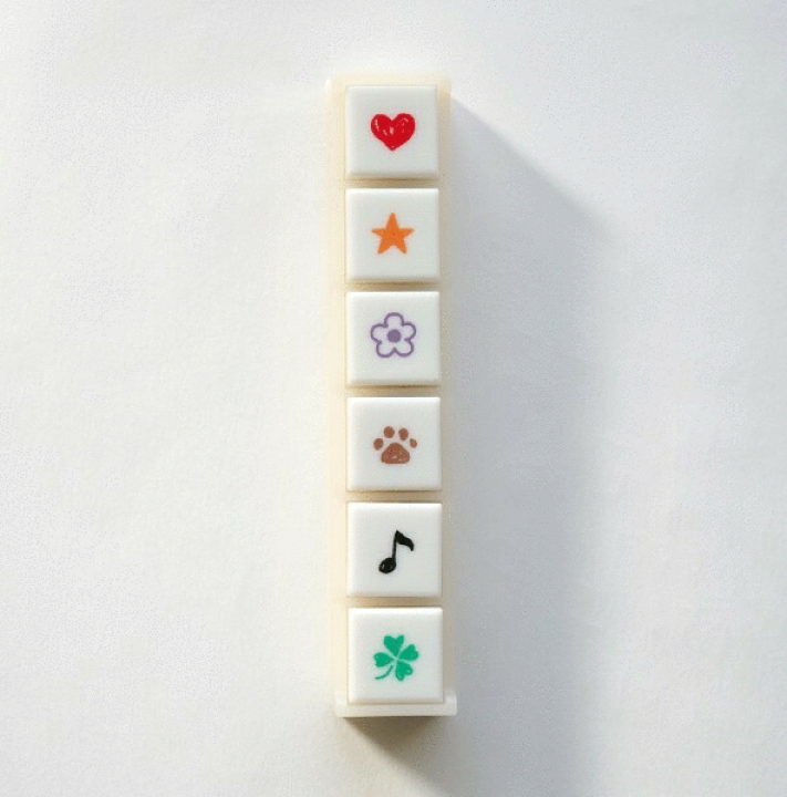 楽天市場】【在庫限り】ポチッとシックス 浸透印スタンプ はんこ 1800