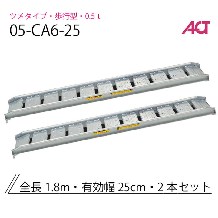 楽天市場】05-CA6-25 日軽金 アルミブリッジ 歩行型 アングルフック 