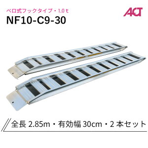 NF10-C9-30 ���y�� �A���~�u���b�W 1�g��(1t) �x�����t�b�N �S��2850/�L����300(mm) 2�{ �g