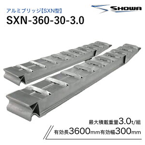 SXN-360-30-3.0 �A���~�u���b�W ���a 3.0t(3t) �c���� �S��3600/�L����300(mm) 2�{ �g