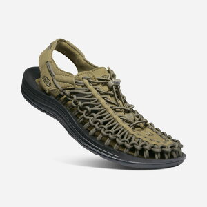 KEEN@L[Y @ j[N UNEEK @AEghAT_@Dark Olive/Black@OtFX@AEghA@Lv@T}[@Xj[J[̂悤ȃT_@KEEN1023381